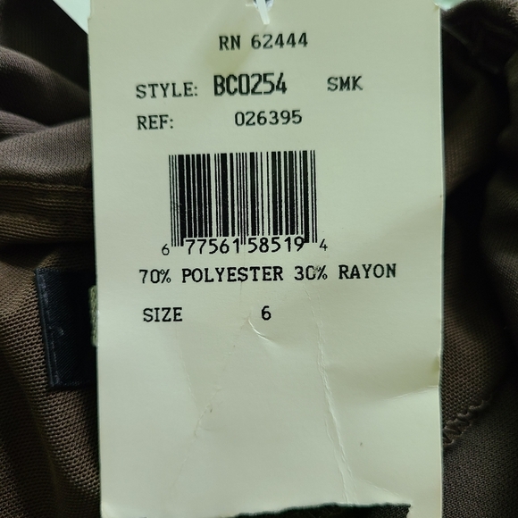 NWT NICOLE MILLER sleeveless midi dress - Picture 4 of 8